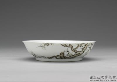 图片[2]-Bowl with ink plum blossom in falangcai painted enamels, Qing dynasty, Yongzheng reign 1723-1735-China Archive